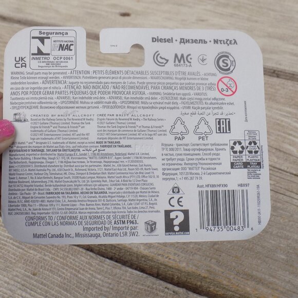 THOMAS AND FRIEND DIESEL UNOPEN PACKAGE TOY, CAKE TOPPER - Picture 5 of 5